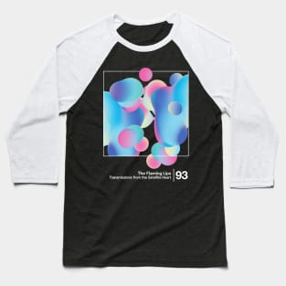 The Flaming Lips / Minimal Style Graphic Artwork Design Baseball T-Shirt